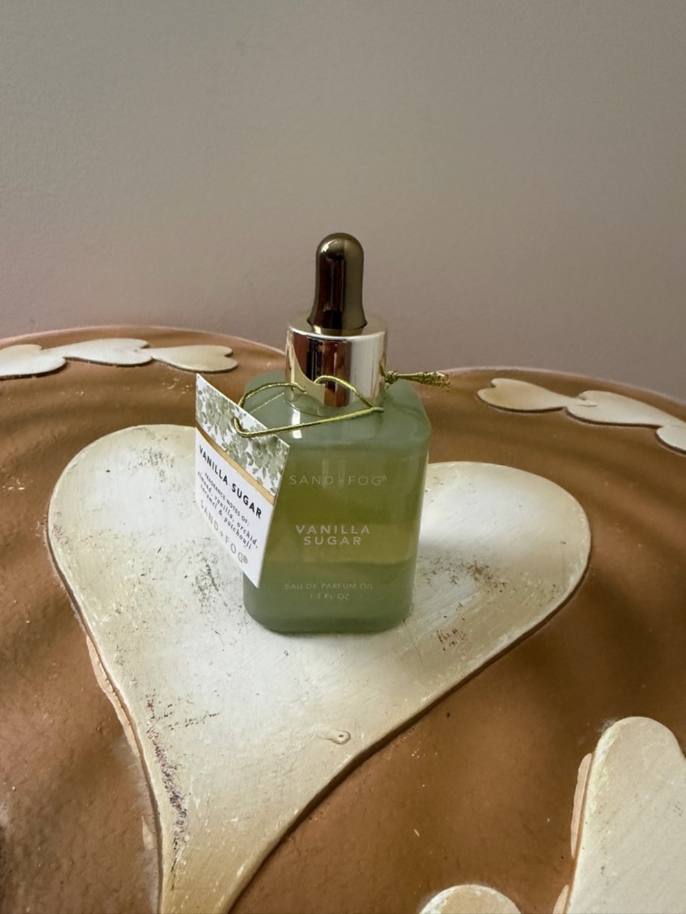 Sand & Fog Vanilla Sugar Eau de Parfum Oil - Green